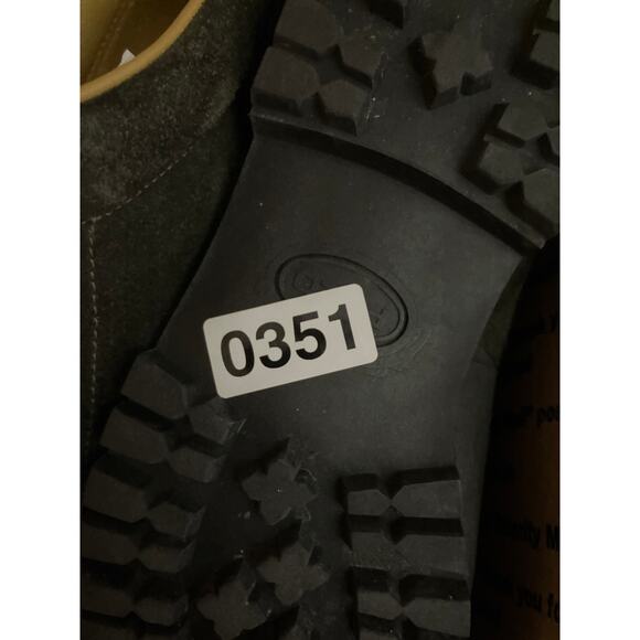 Polo Ralph Lauren Suede Leather Boots Men’s Size 10 Dark Grey Casual Ankle Boots - Picture 7 of 7